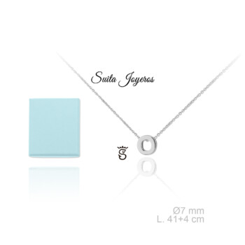 GARGANTILLA PLATA DE LEY CON LETRA O