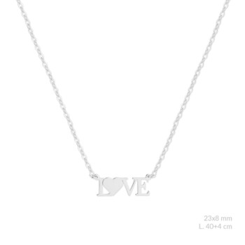 gargantilla love corazón