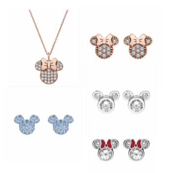 pendientes minnie plata