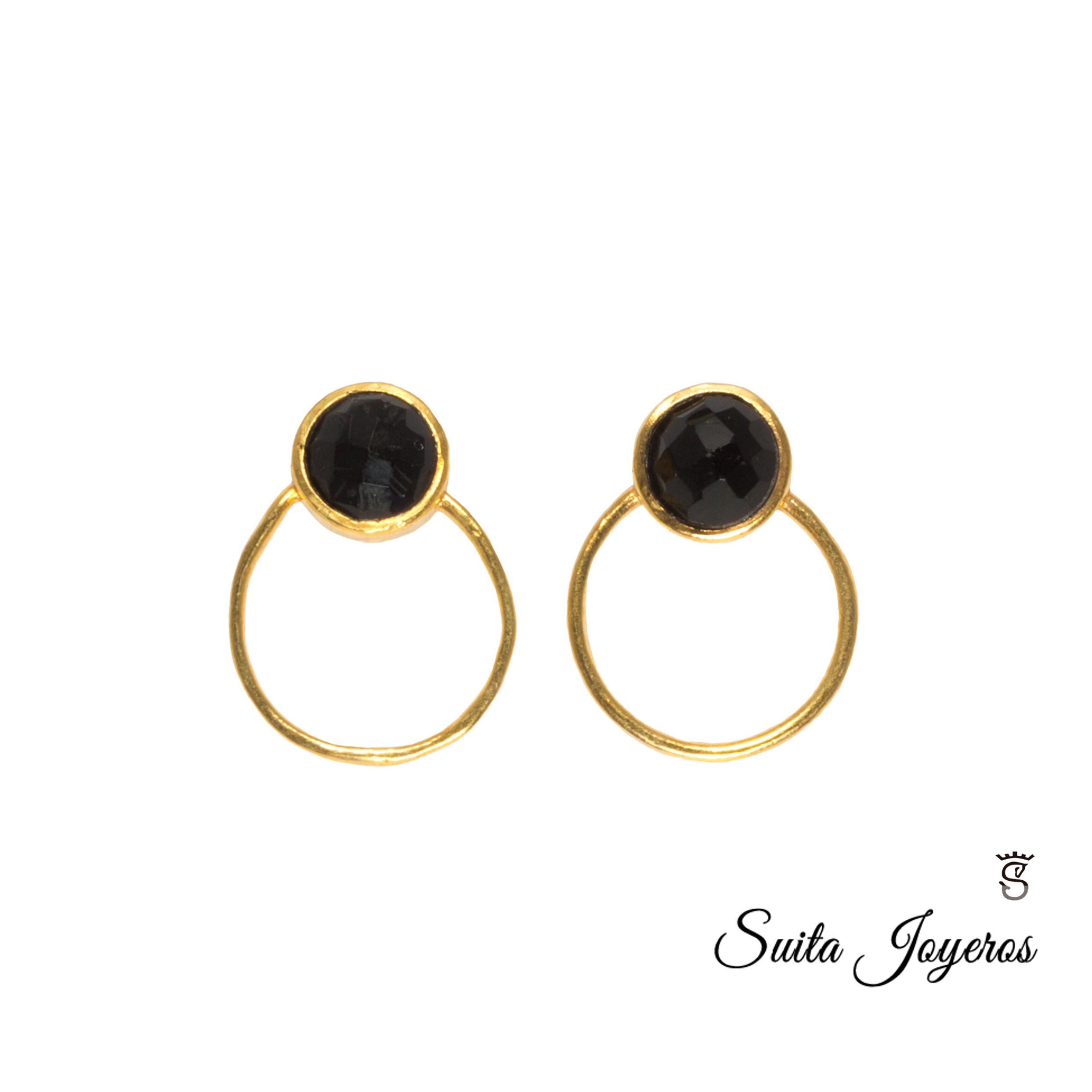 Pendientes Mini Bali Negro