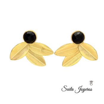 Pendientes Vega Negro