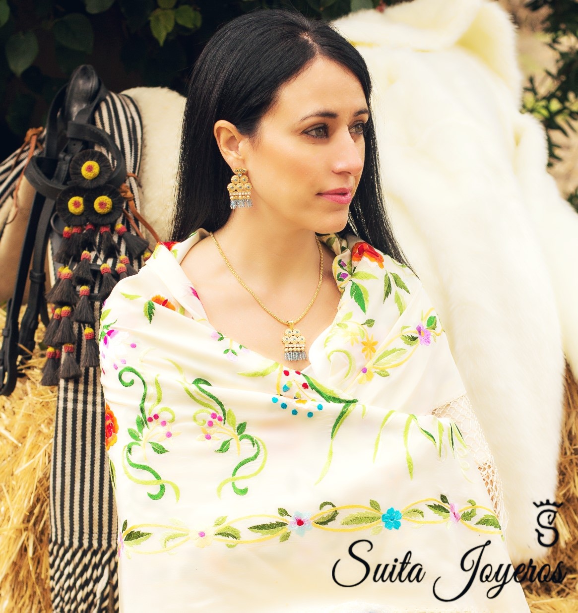 Swarovski Alamares Espuma de y Oro - Joyeros