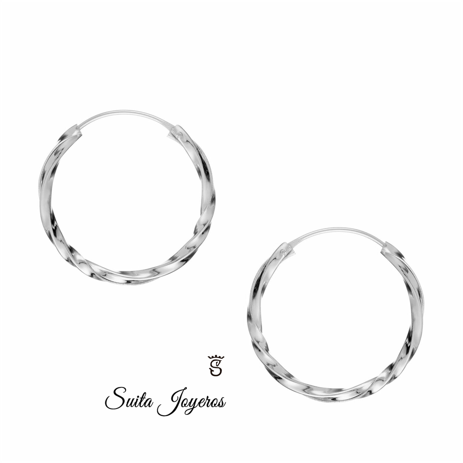 Orecchini A Cerchio Piccoli Con Zirconie - Placcatura Oro O Argento - Gioielli Eleganti Per Donna - 1,2 Cm