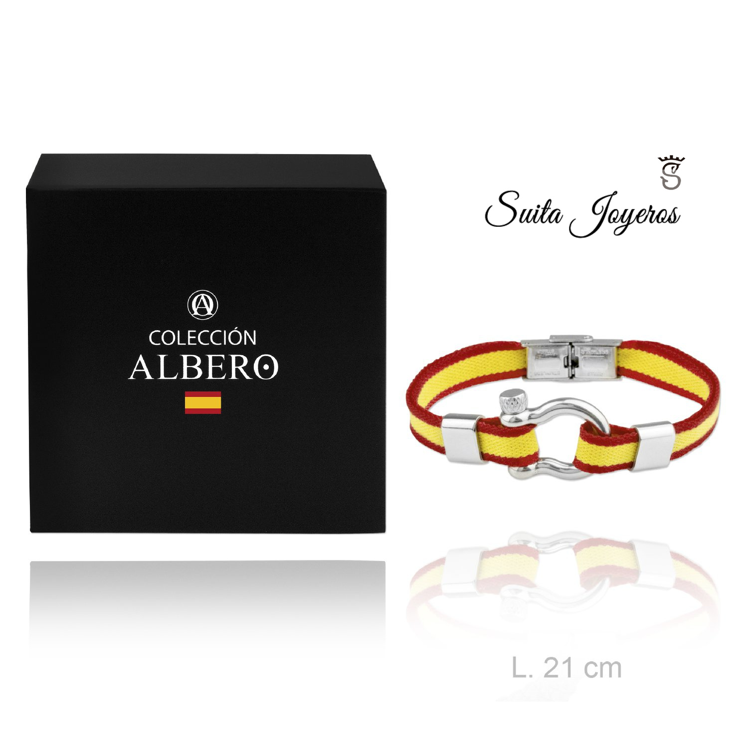 PULSERA ARENA BANDERA DE ESPAÑA