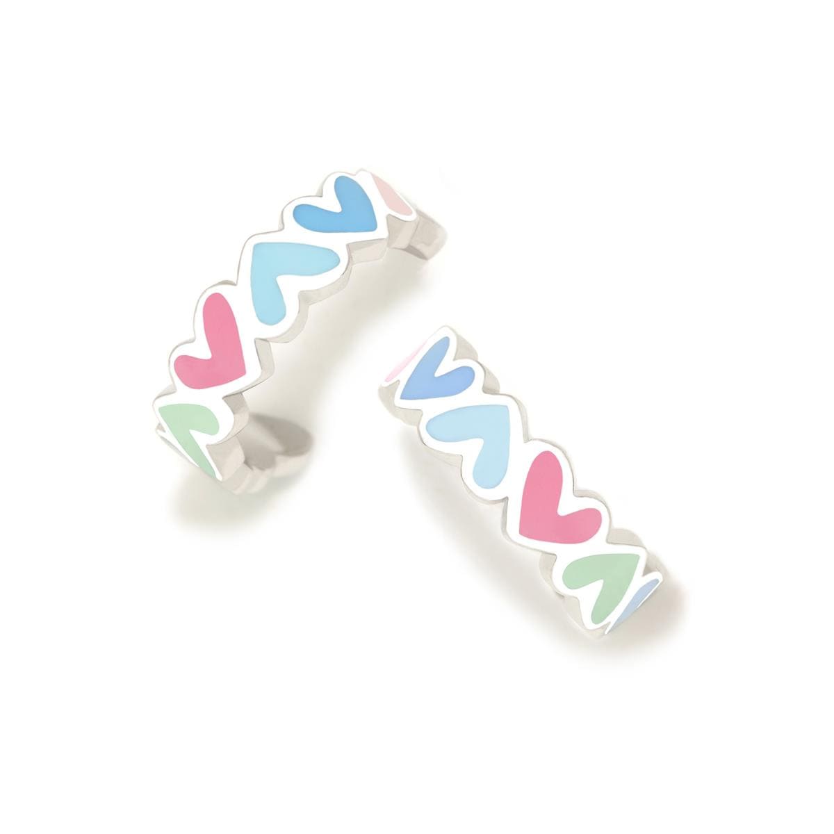 pendientes agatha plata degradee aros