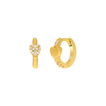 pendientes corazón enamorados aros love