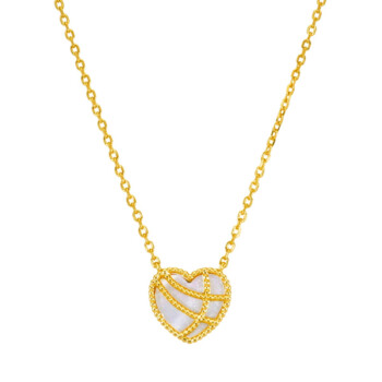 Gargantilla corazón Nácar