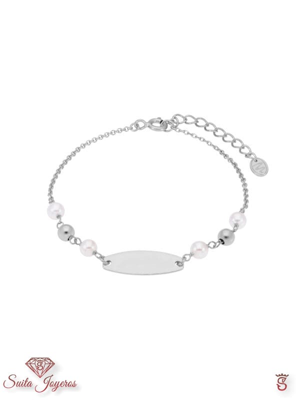 Pulsera Esclava Perlas