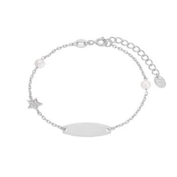 Pulsera Esclava plata Estrella