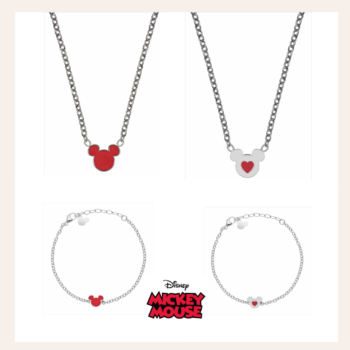 joyas disney colgante pulsera mickey