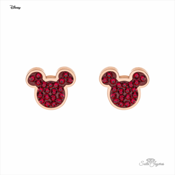 pendientes mickey joyas disney acero