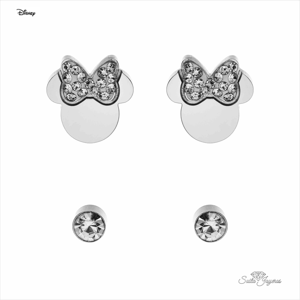 joyas disney pendientes minnie