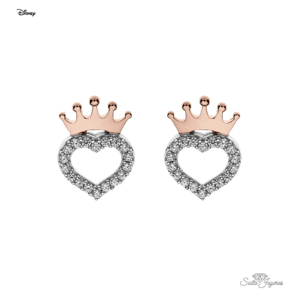 pendientes princesas disney