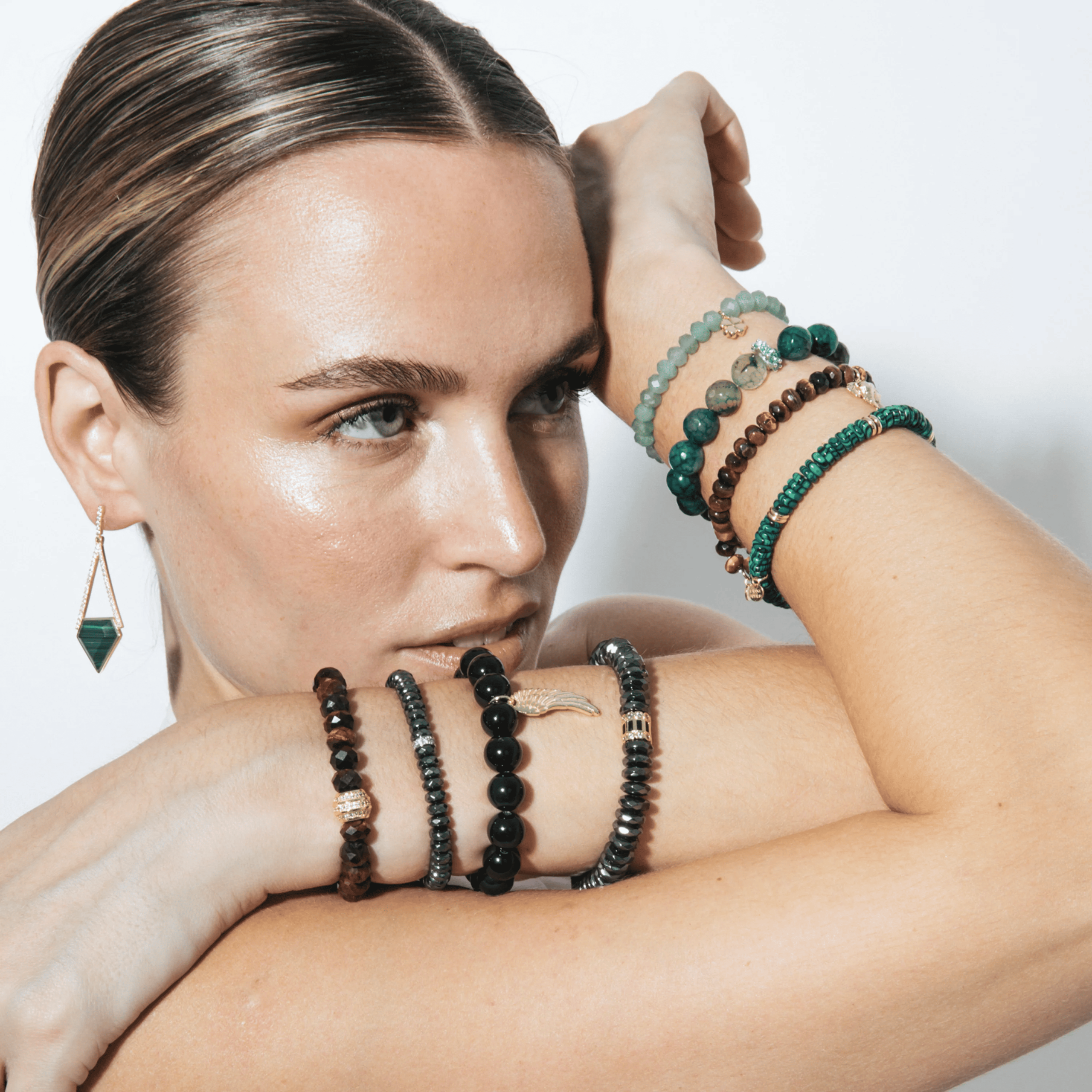 pulseras piedras naturales