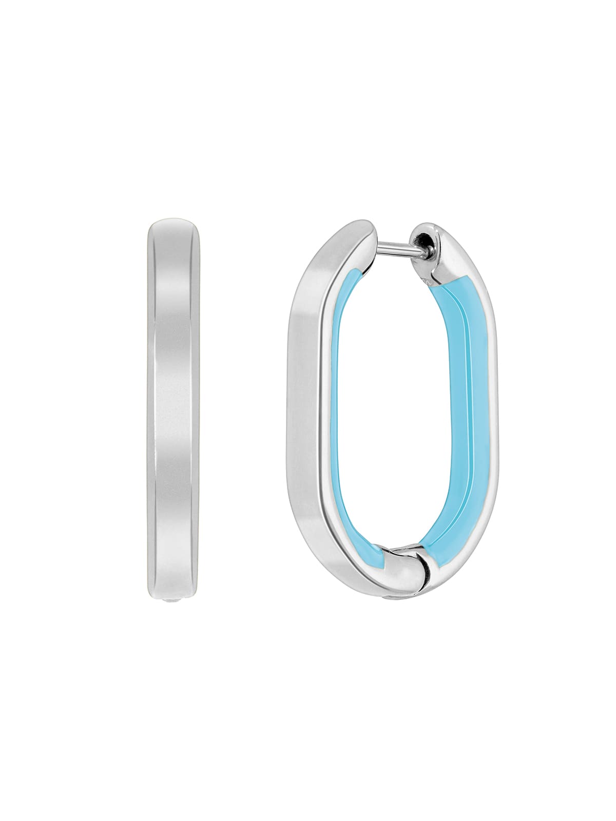 Pendientes Marea Glow de acero referencia C03001/AB