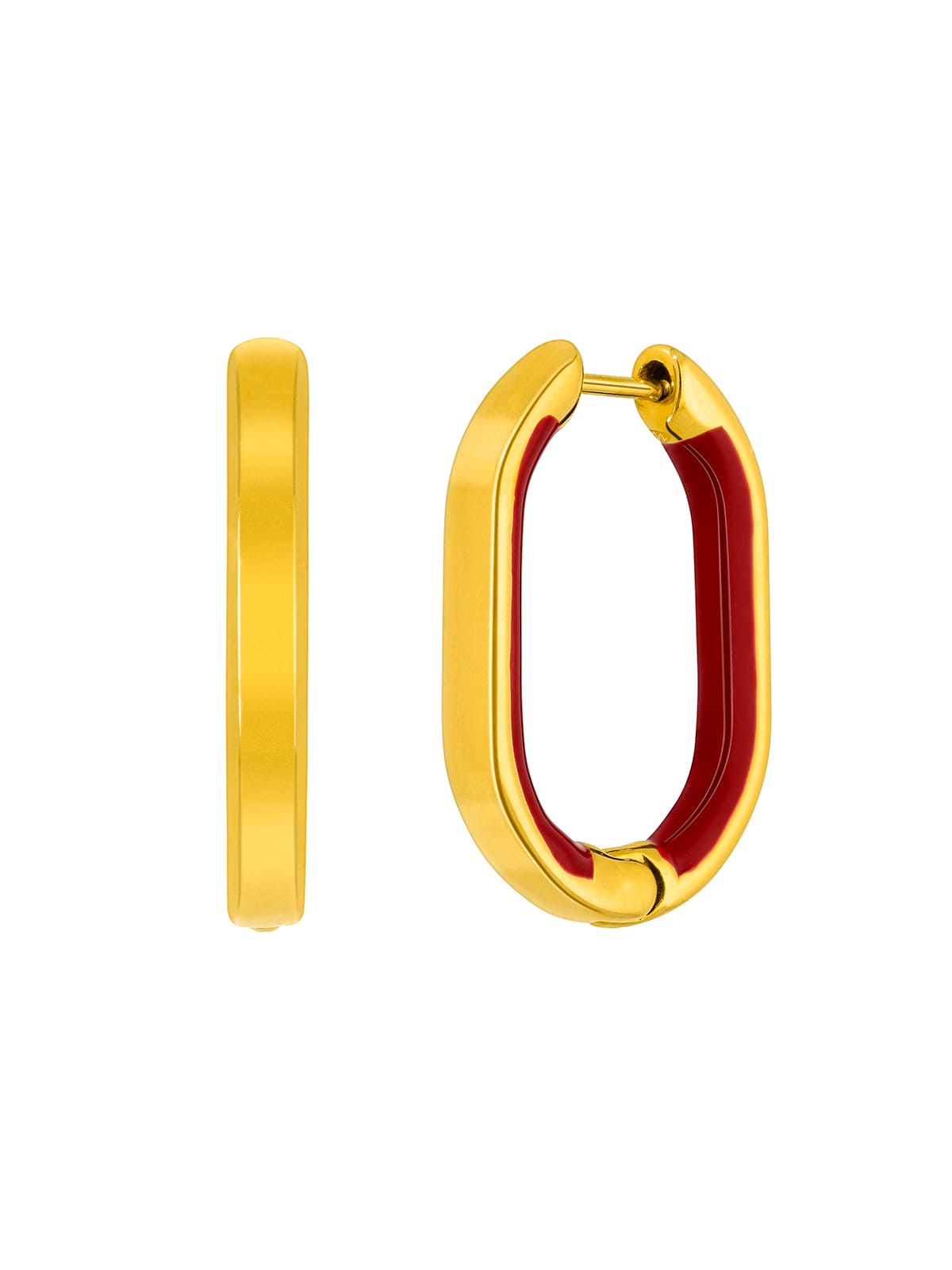 Pendientes Marea Glow de acero referencia C03001/AC