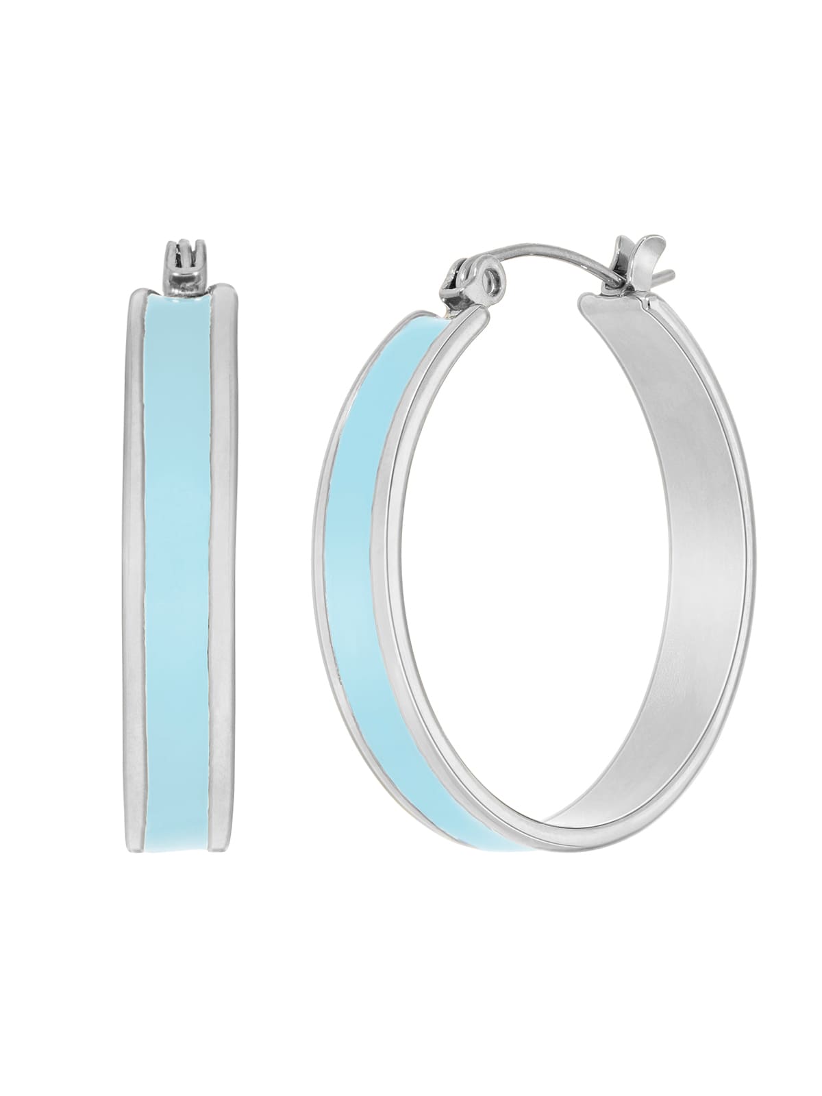Pendientes Marea Glow de acero referencia C03001/AV