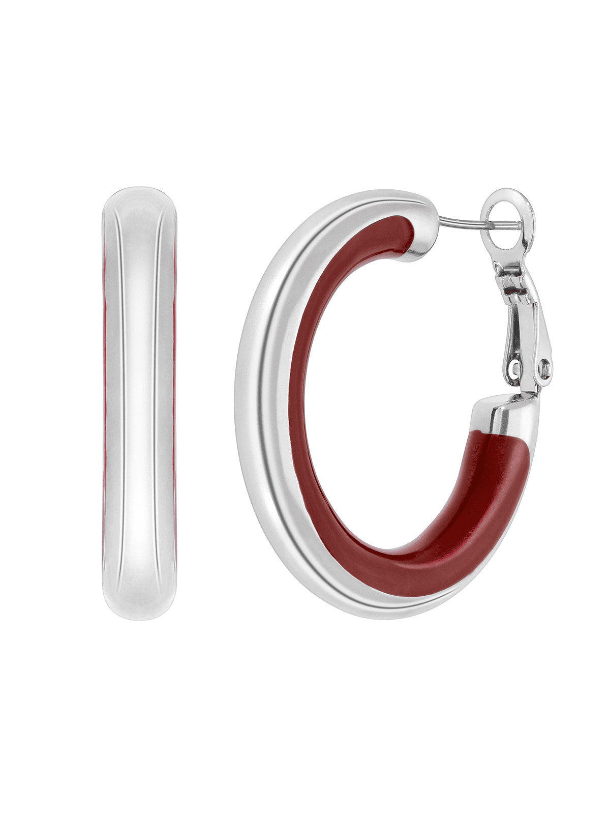 Pendientes Marea Glow de acero referencia C03001/AJ