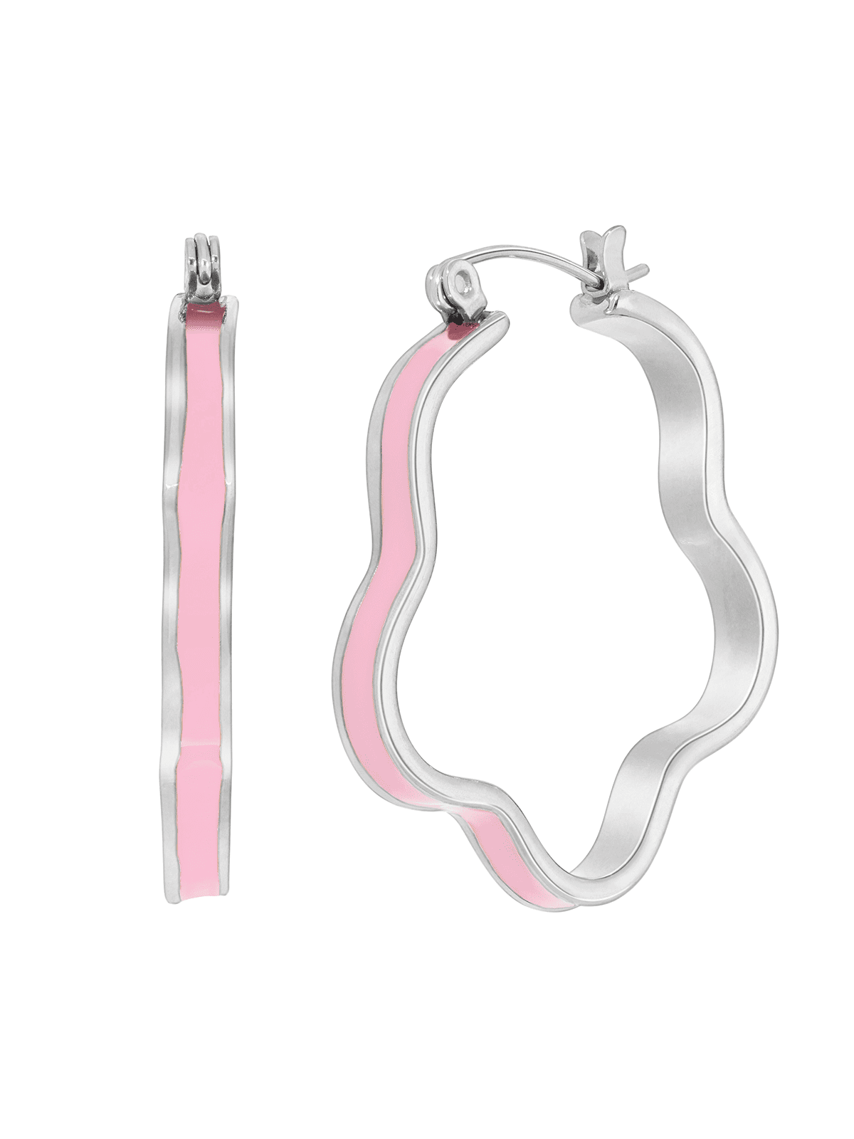 Pendientes Marea Glow de acero referencia C03001/AS