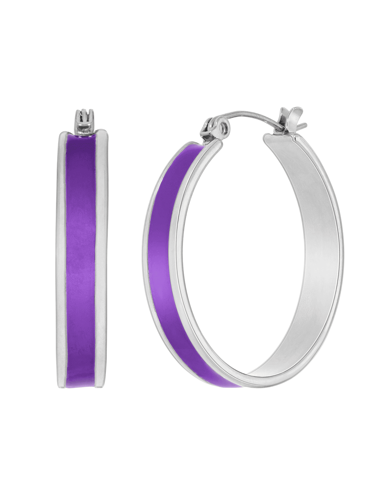 Pendientes Marea Glow de acero referencia C03001/AW