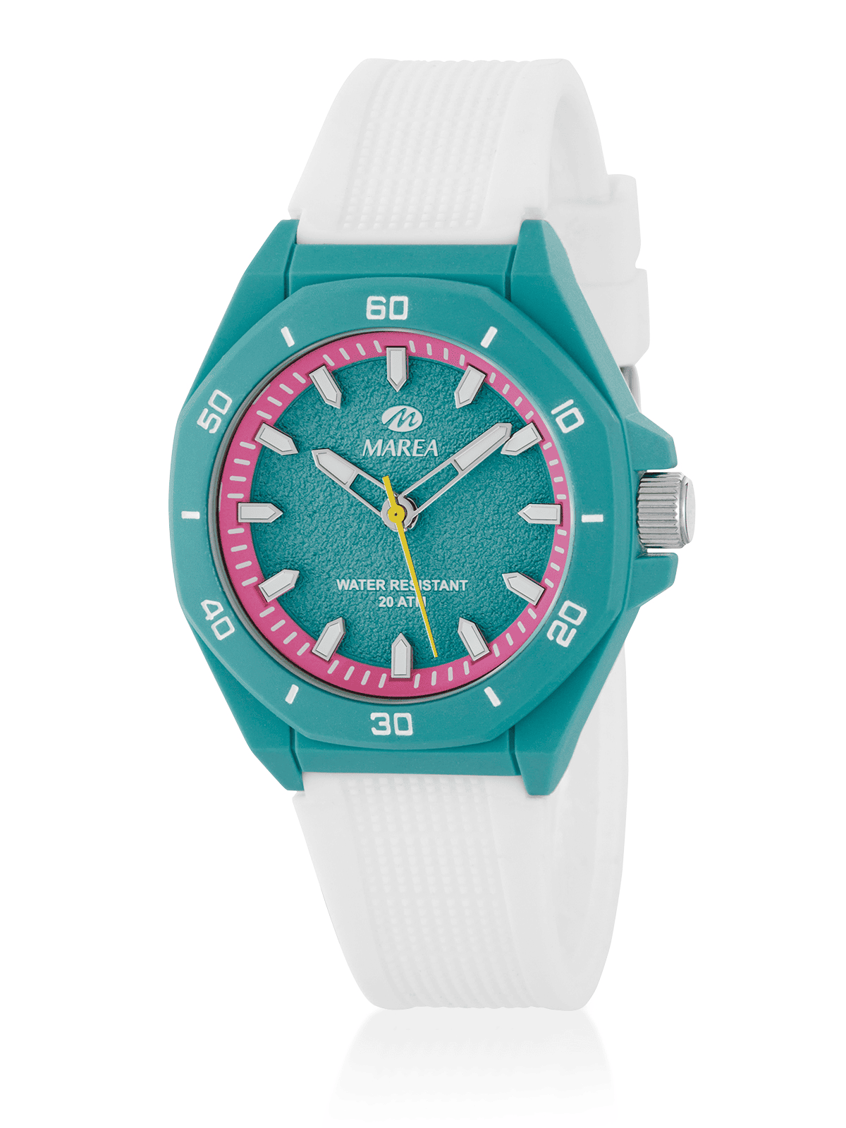 Reloj Marea mujer deportivo verde agua B35379/4 20 ATM