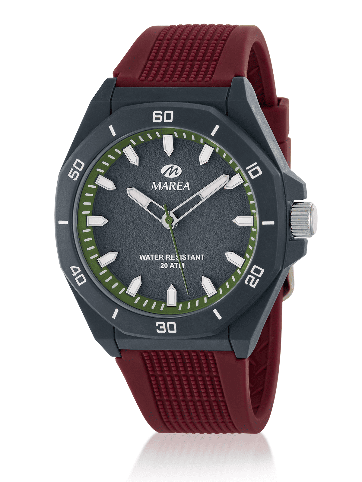 Reloj Marea hombre gris y rojo 20 ATM referencia B35378/4